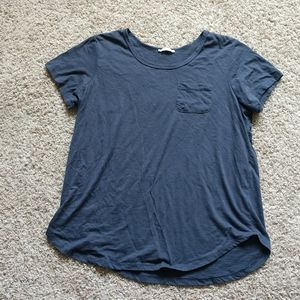 Charcoal Grey Tshirt with pocket